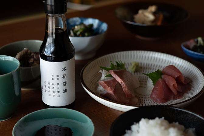 木桶醤油を新発売しました!!