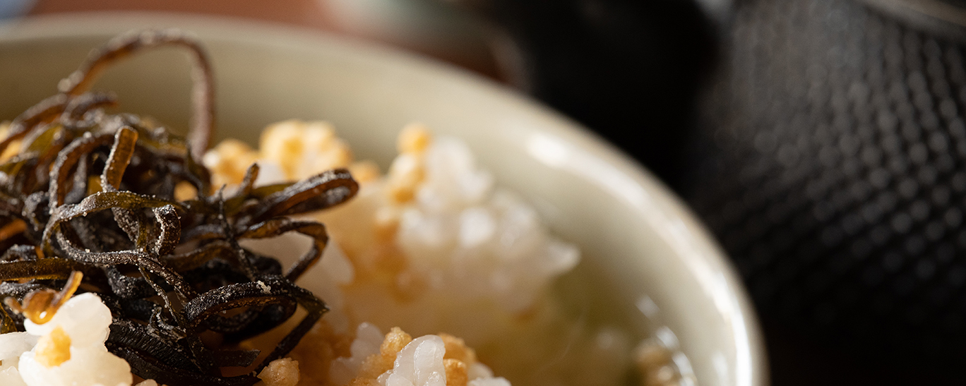 お茶漬けは何派?煎茶に茶漬昆布を合わせる!